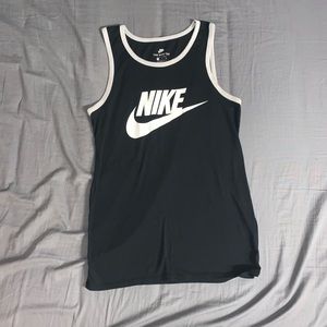 Black nike tank top
